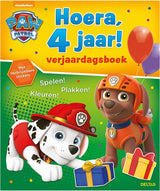 Paw patrol verjaardagsboek - hoera, 4 jaar! - afbeelding 1