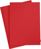 Creativ company gekleurd karton kerstrood a4, 20 vel