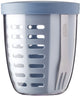 Mepal - ellipse fruit veggie pot - 600 ml - incl. vorkje - nordic blue