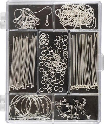 Creativ company http: www.cchobby.nl sieraden-startset-ca-175-stuk-verzilverd-1-set