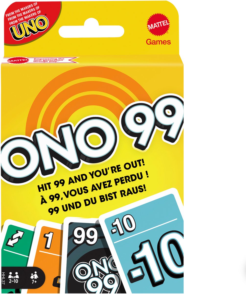 Mattel games o'no 99 - - kaartspel