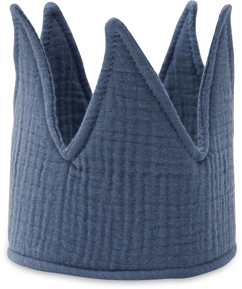 Jollein - party - collection - verjaardagskroon - jeans - blue