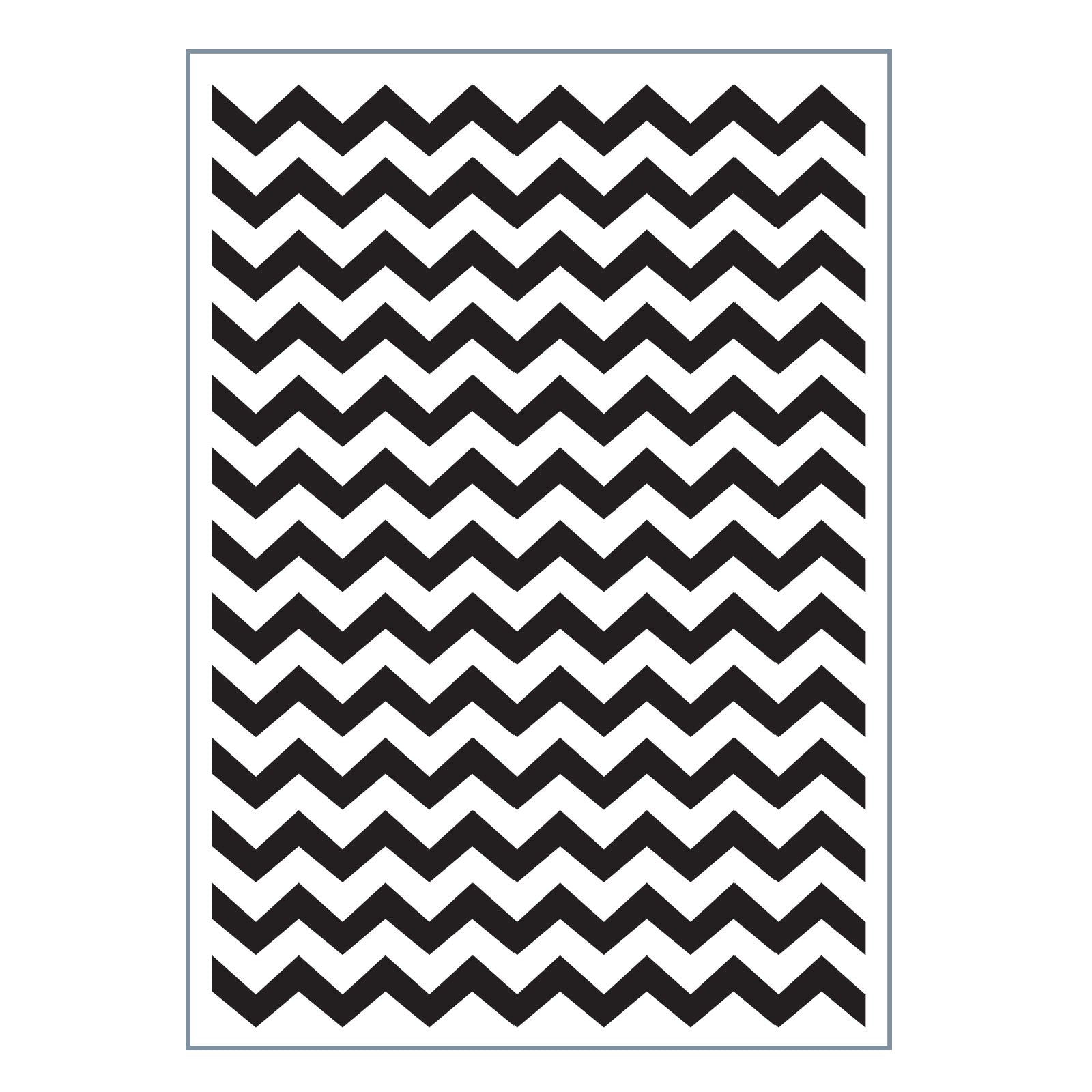 Vaessen creative • love it embossing folder chevron