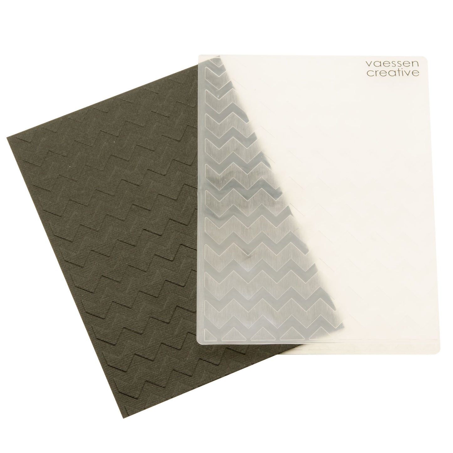 Vaessen creative • love it embossing folder chevron