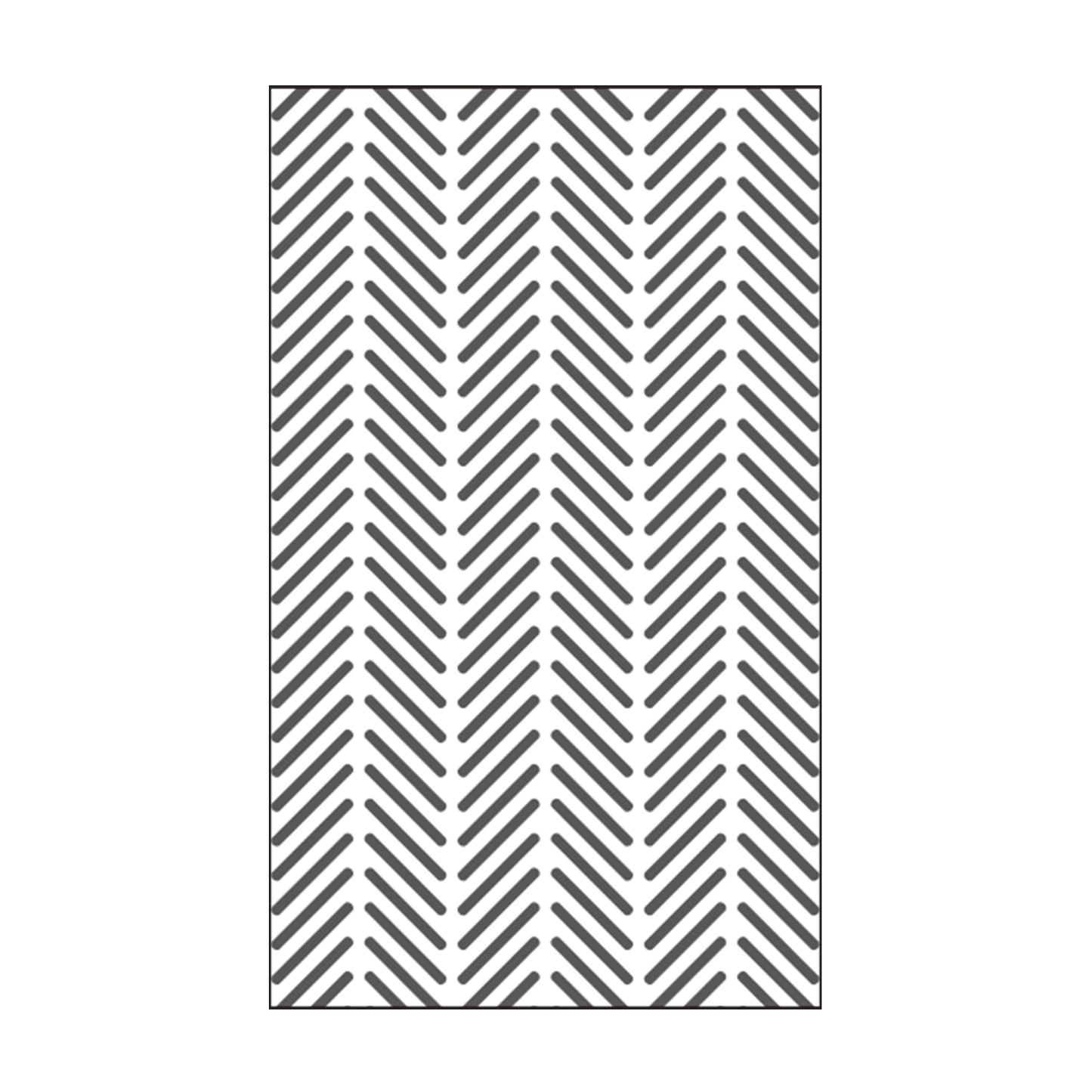 Vaessen creative • embossing folder visgraat