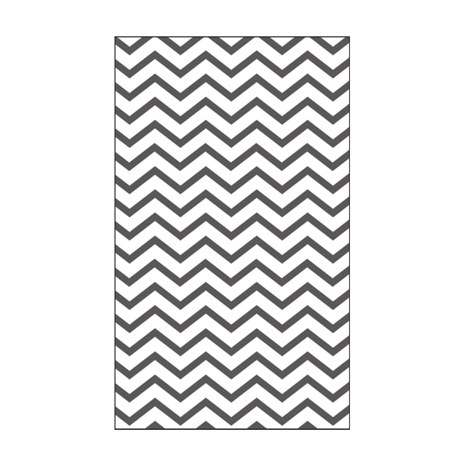 Vaessen creative • embossing folder zigzag lijn