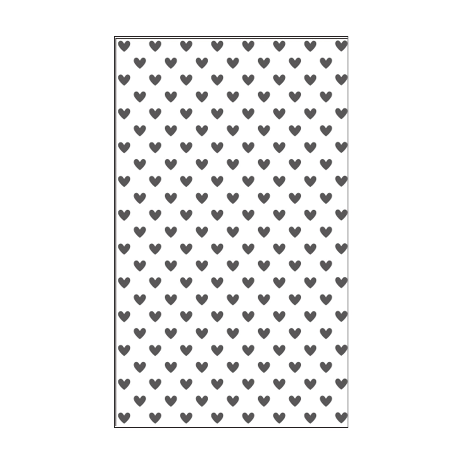 Vaessen creative • embossing folder kleine harten