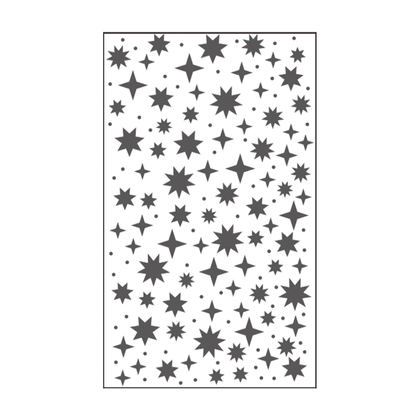 Vaessen creative • embossing folder sterren hemel