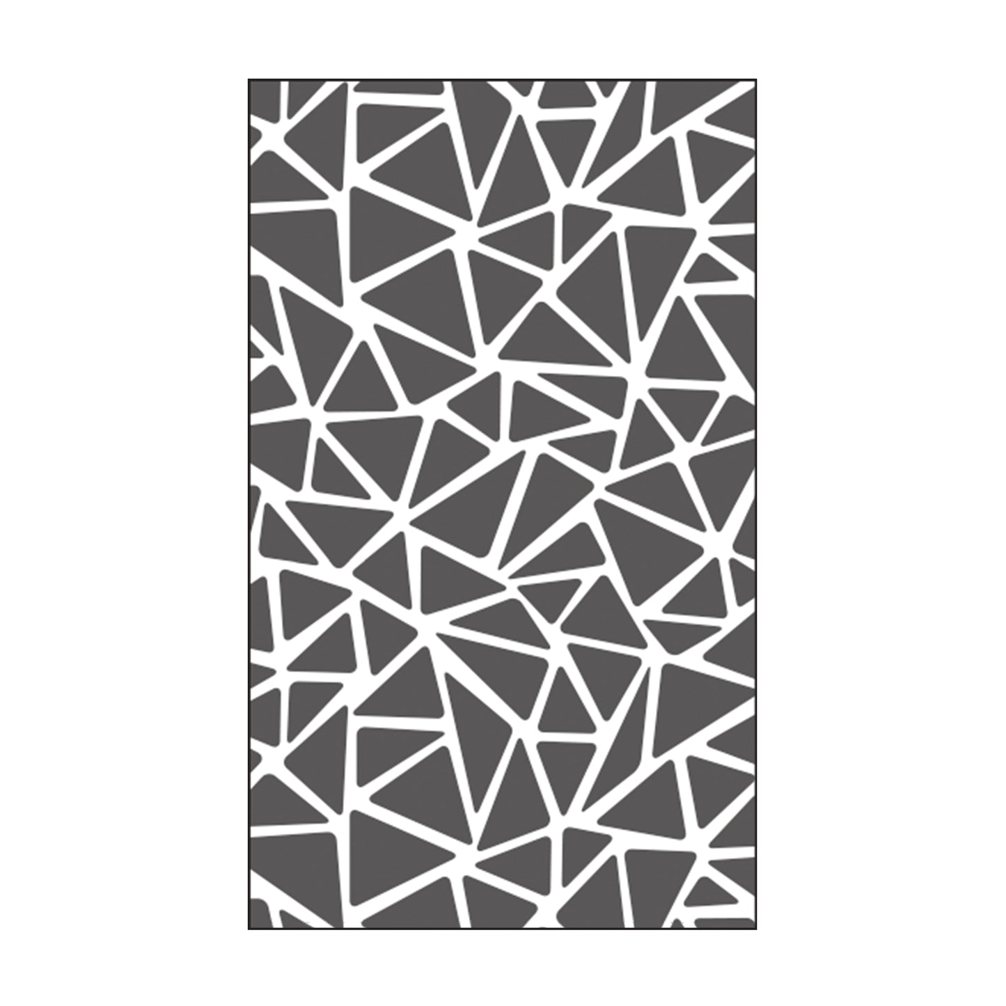 Vaessen creative • embossing folder driehoeken