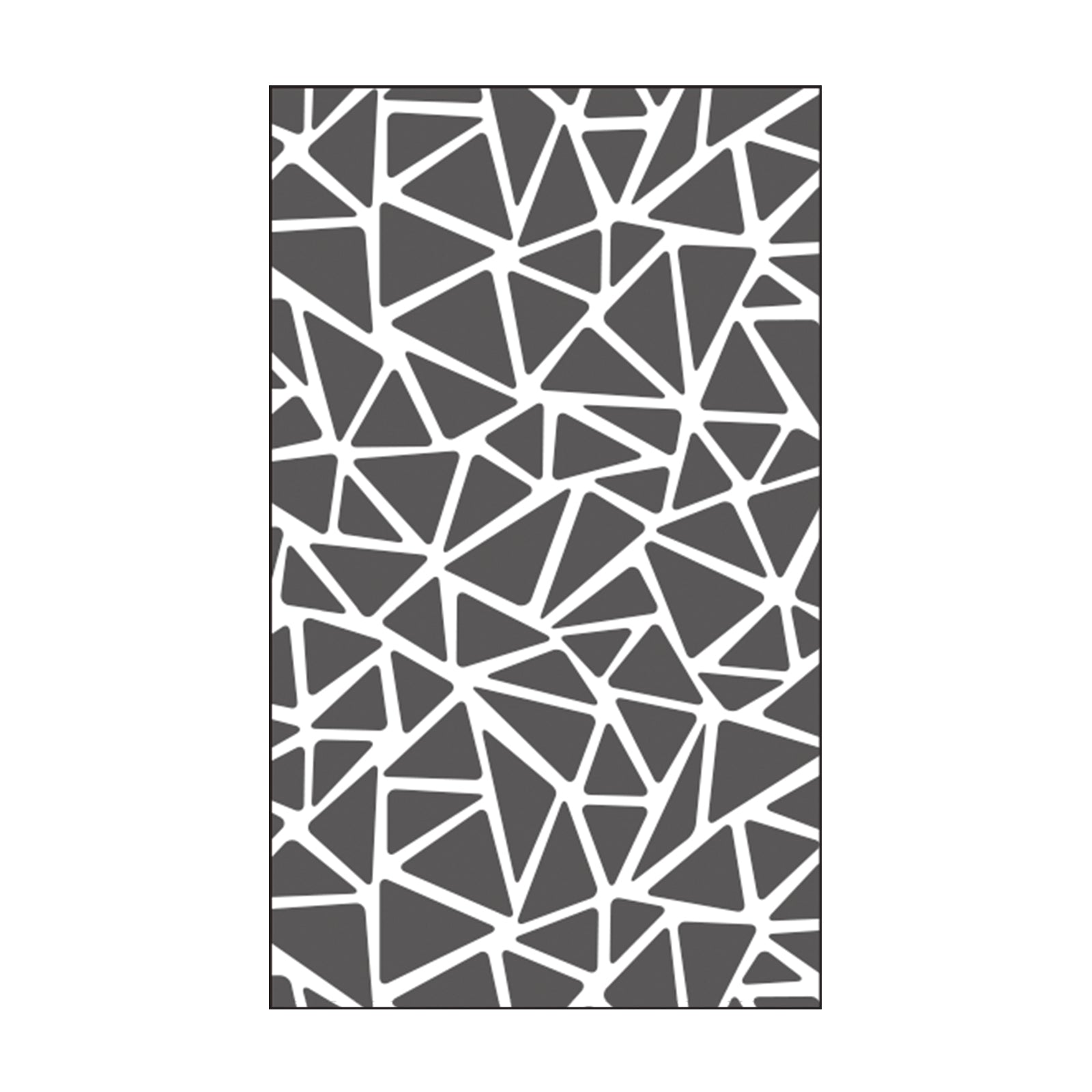 Vaessen creative • embossing folder driehoeken