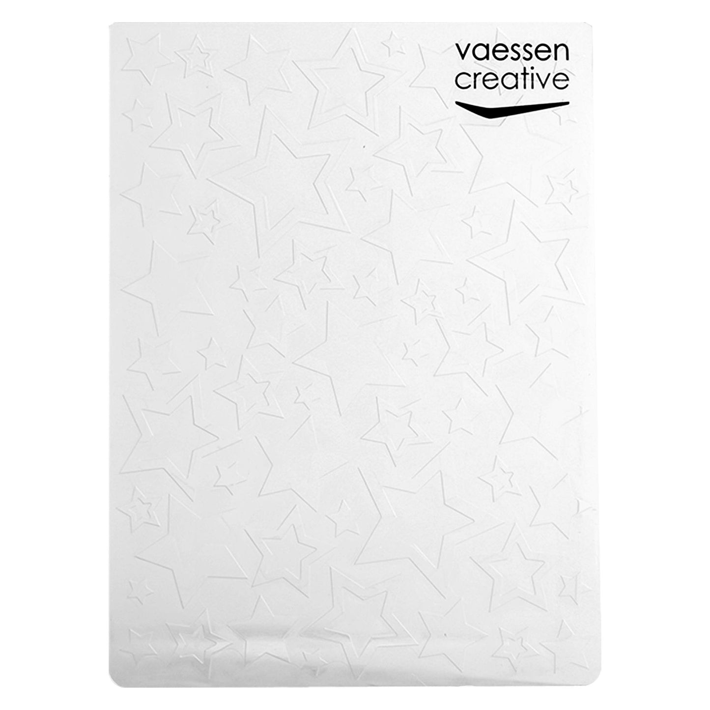 Vaessen creative • embossing folder grote kleine sterren