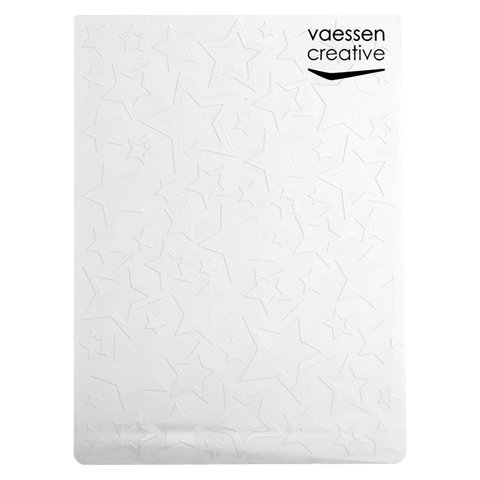 Vaessen creative • embossing folder grote kleine sterren