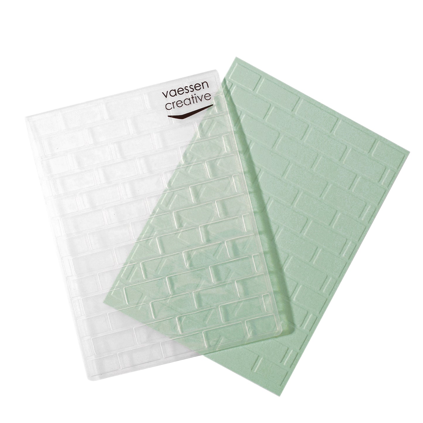 Vaessen creative • embossing folder bakstenen muur