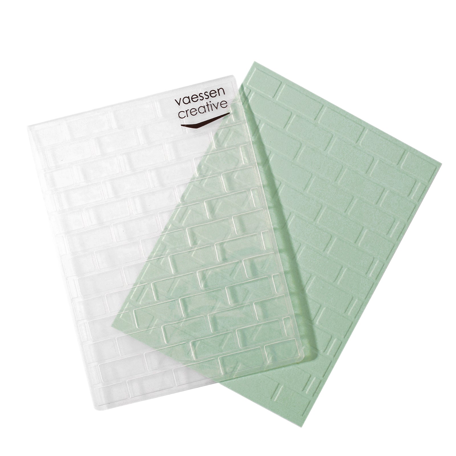 Vaessen creative • embossing folder bakstenen muur