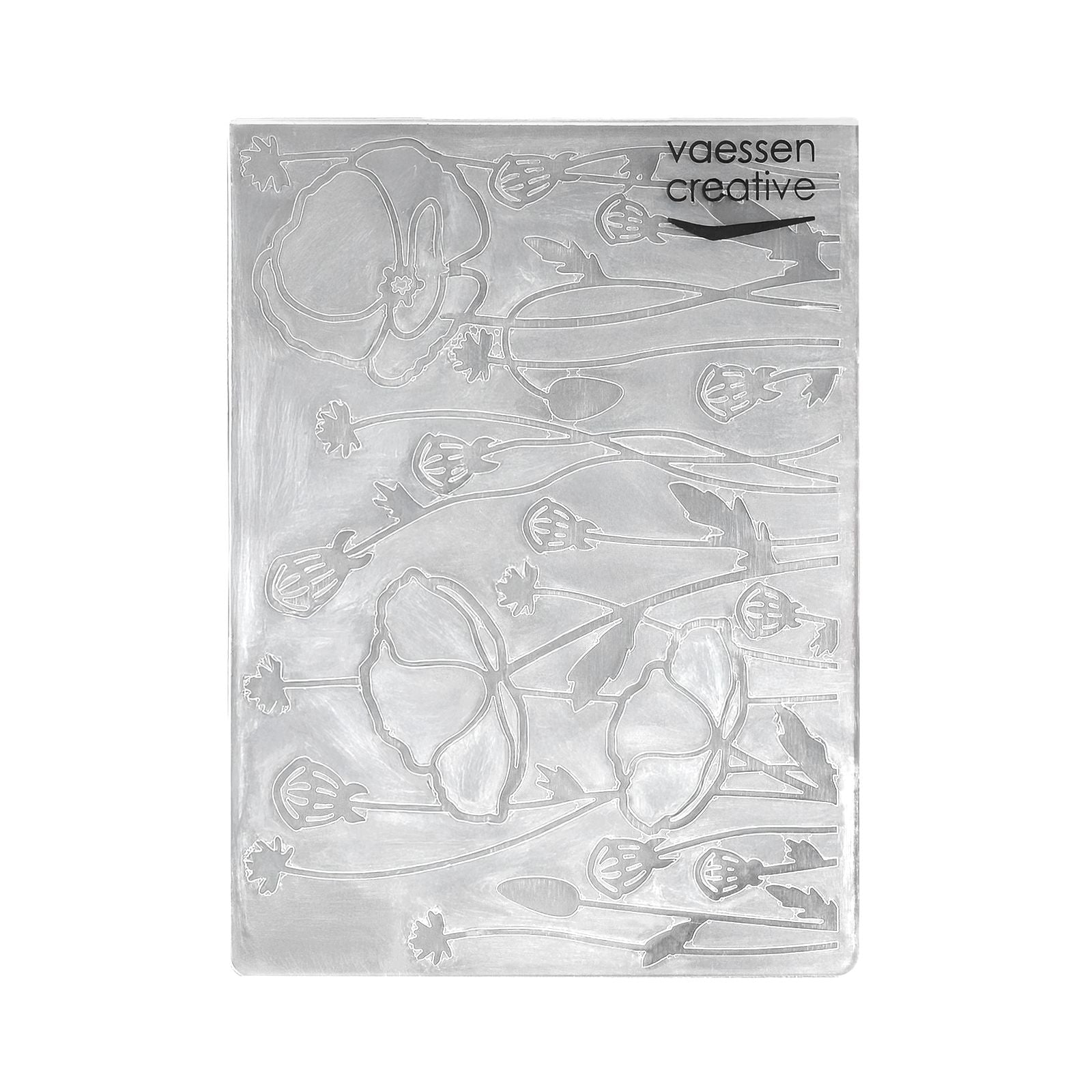 Vaessen creative • embossing folder klaproosveld