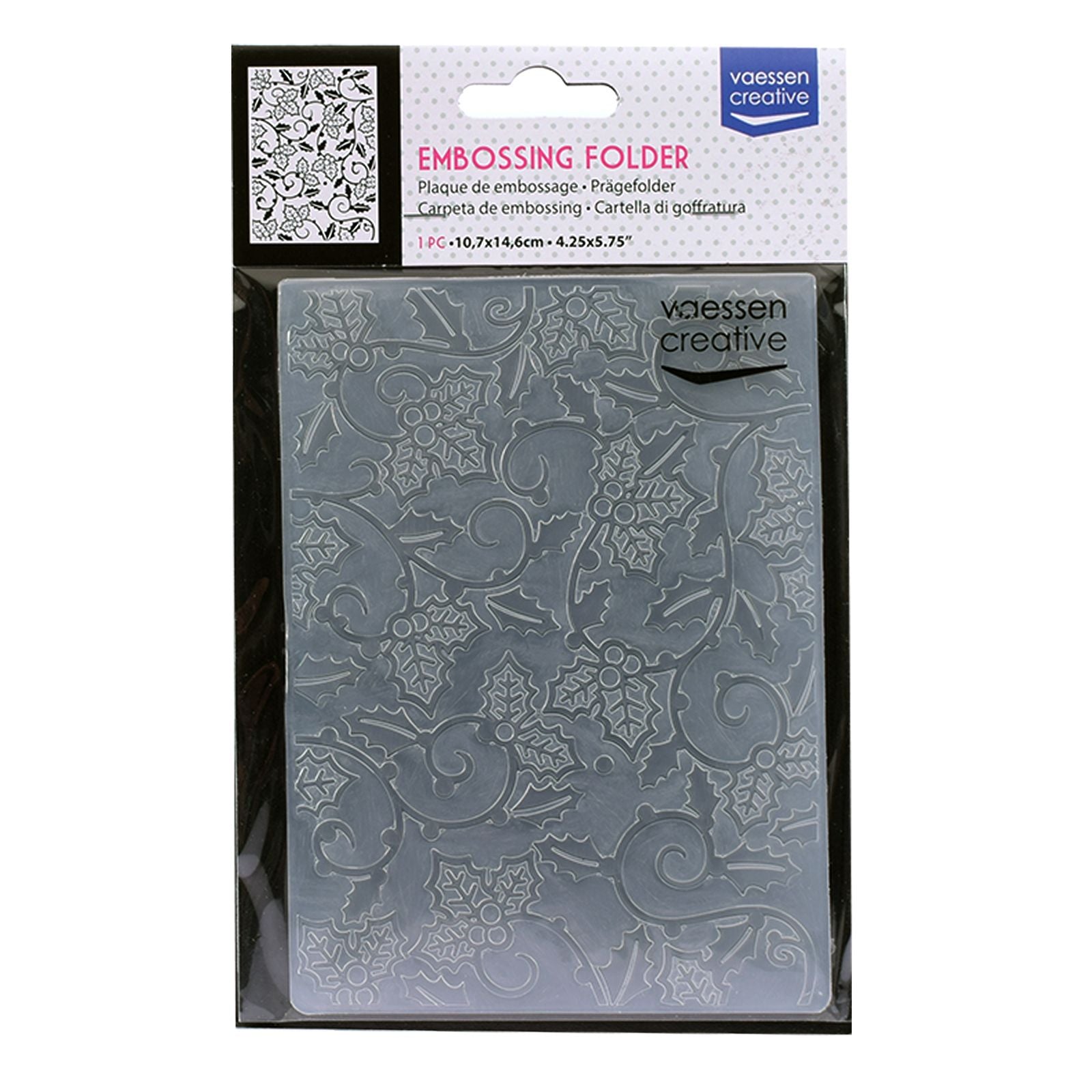 Vaessen creative • embossing folder hulst