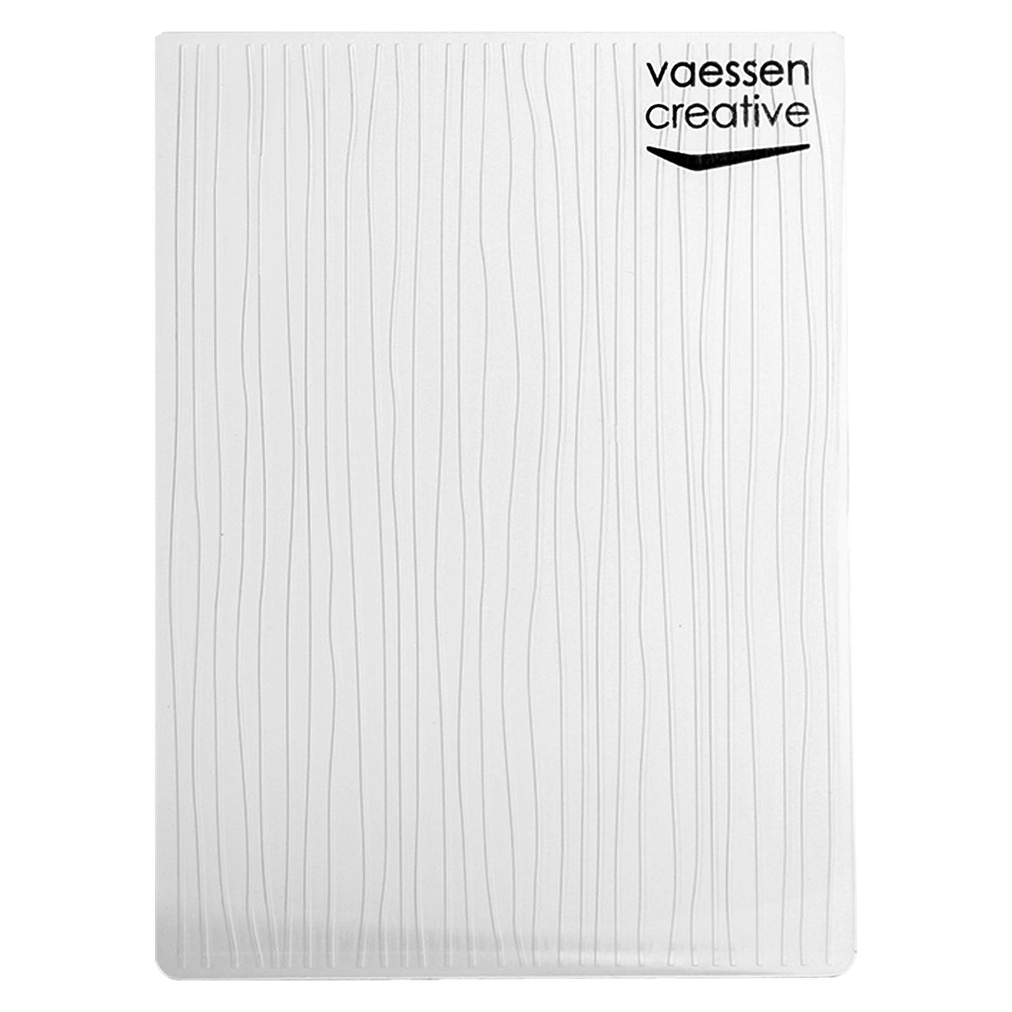 Vaessen creative • embossing folder dunne lijnen
