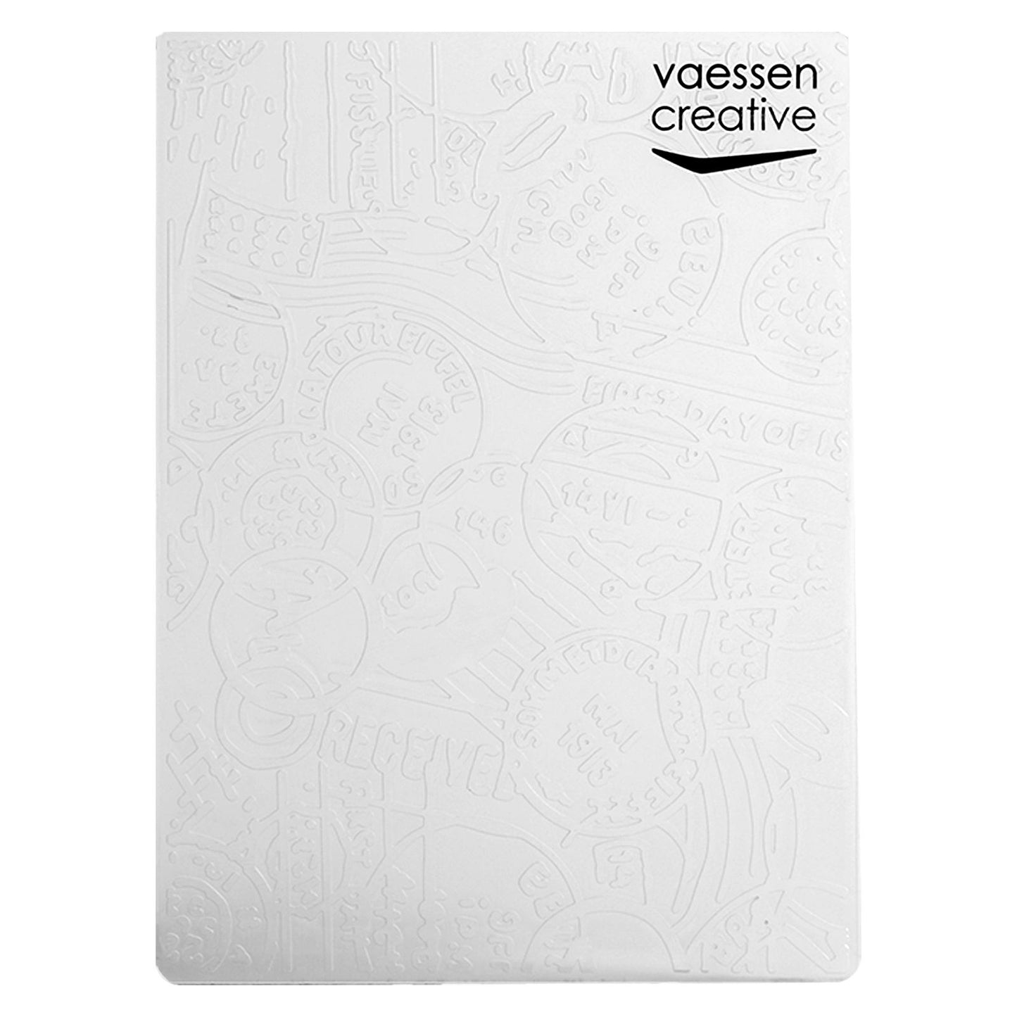 Vaessen creative • embossing folder paspoort