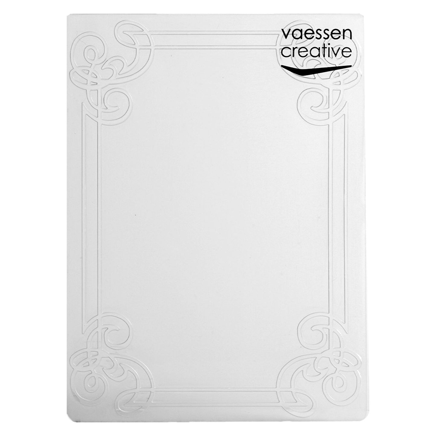 Vaessen creative • embossing folder omlijsting met versieringen