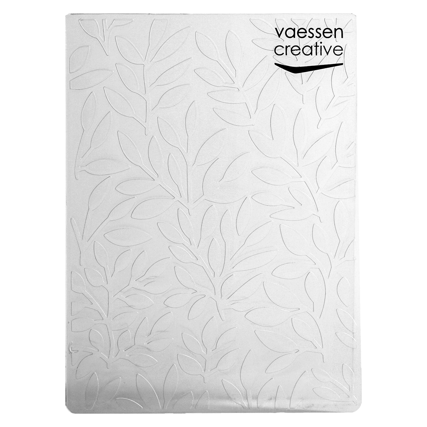 Vaessen creative • embossing folder takken met bladeren
