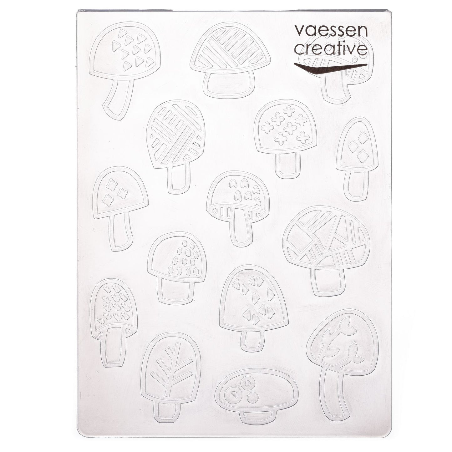 Vaessen creative • embossing folder paddestoel soorten