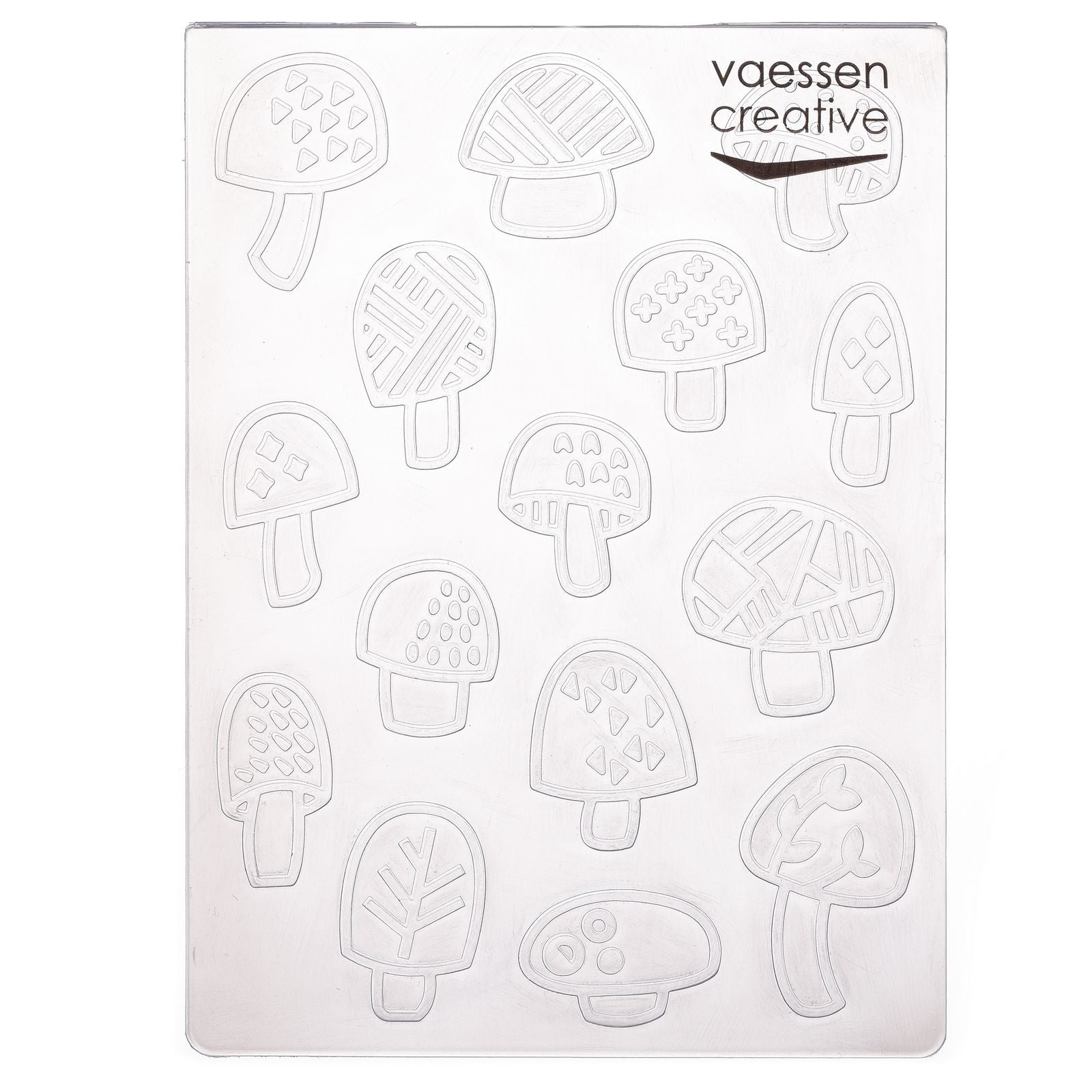 Vaessen creative • embossing folder paddestoel soorten