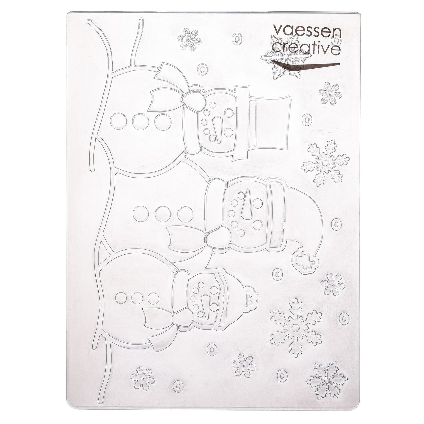 Vaessen creative • embossing folder sneeuwpoppen