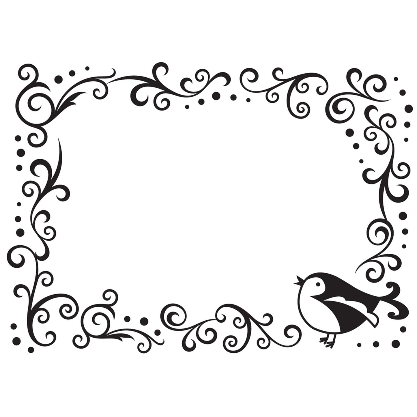 Vaessen creative • embossing folder vogel