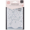 Vaessen creative • embossing folder sneeuwpop