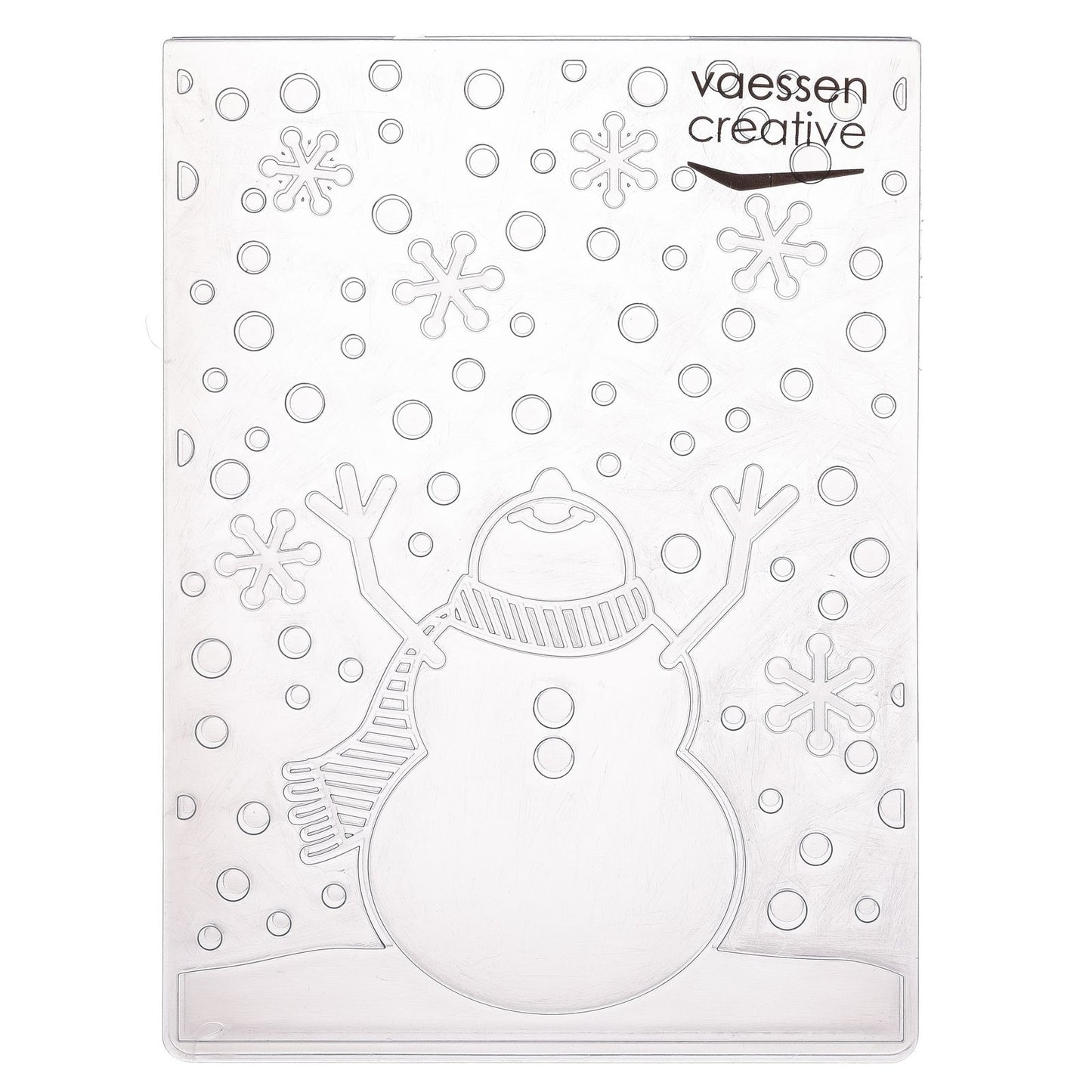 Vaessen creative • embossing folder sneeuwpop