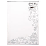 Vaessen creative • embossing folder sneeuwvlokken en sierkrul - afbeelding 2