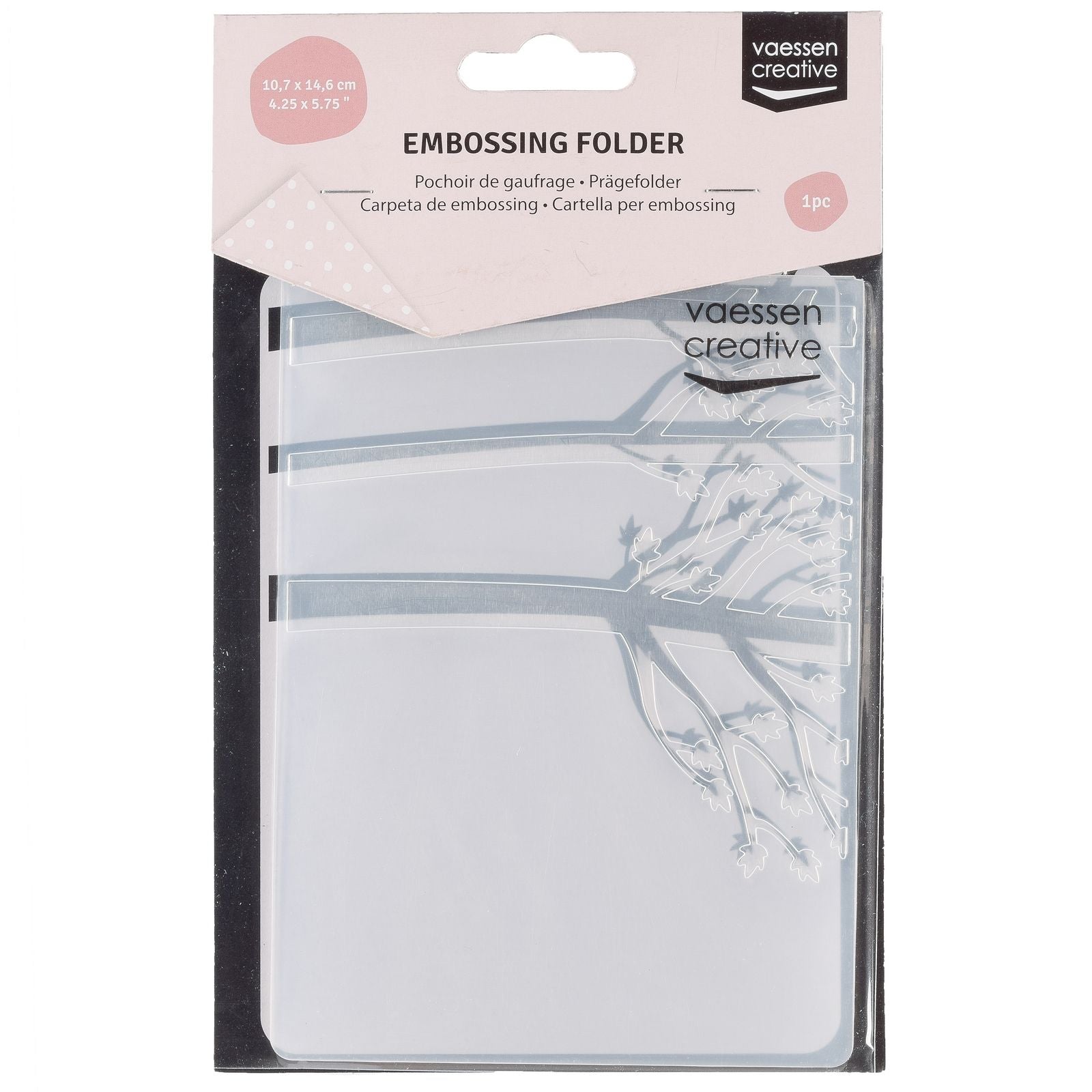 Vaessen creative • embossing folder bos