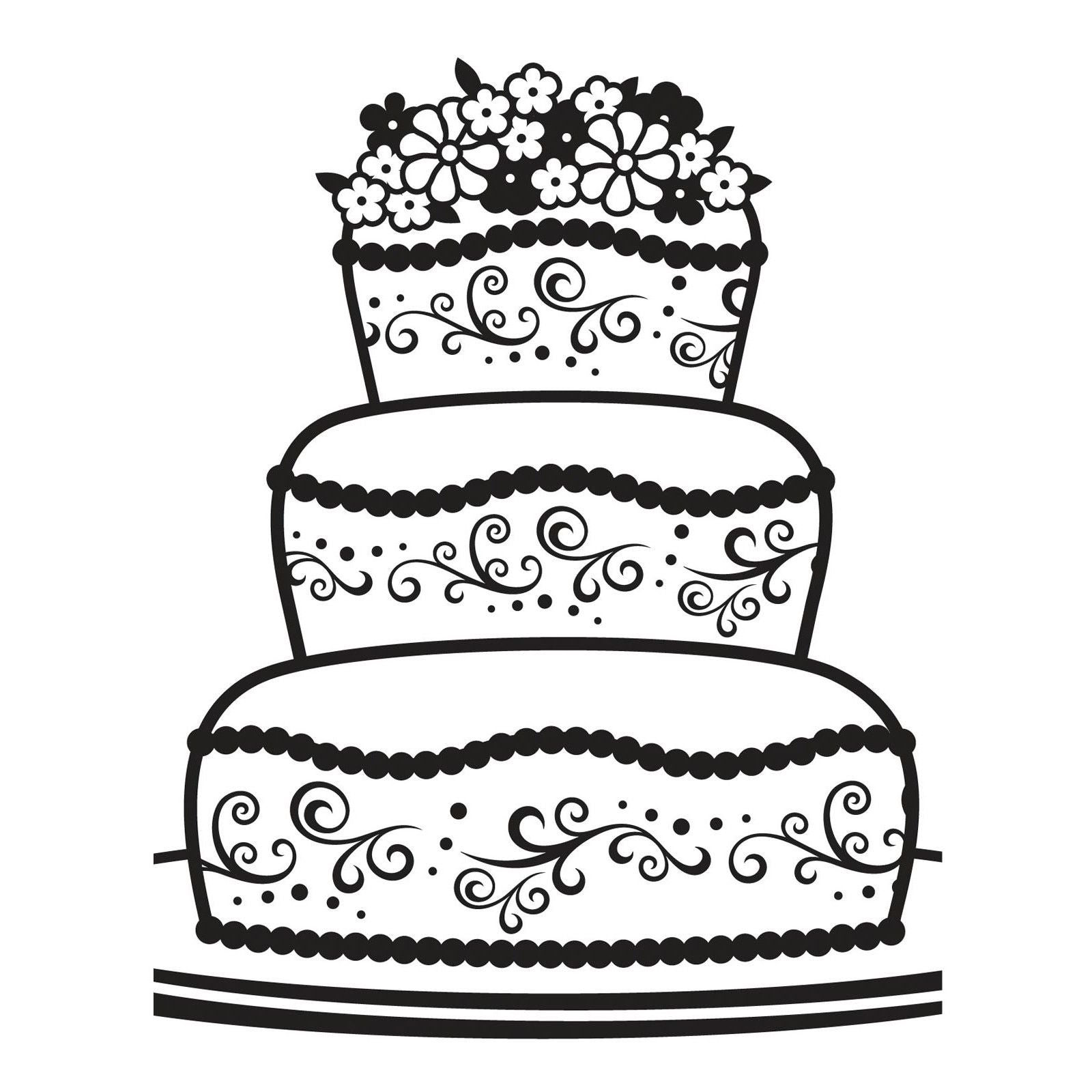 Vaessen creative • embossing folder fancy cake