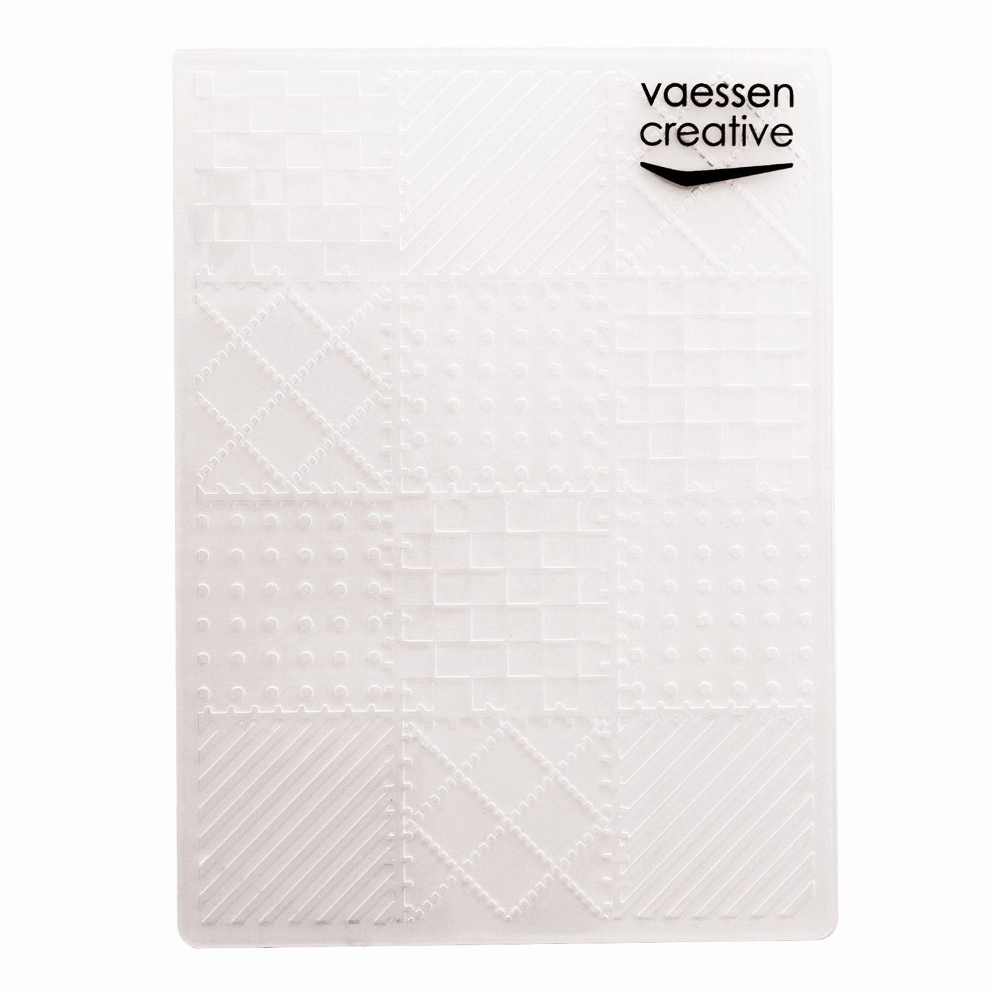 Vaessen creative • embossing folder patchwork