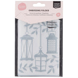 Vaessen creative • embossing folder lantaarns in boom - afbeelding 1