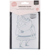 Vaessen creative • embossing folder kerstman