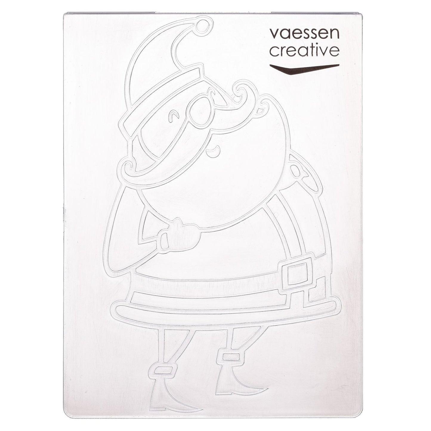 Vaessen creative • embossing folder kerstman