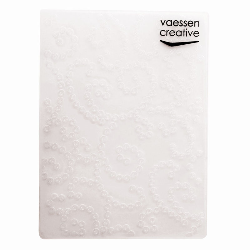 Vaessen creative • embossing folder strass steentjes