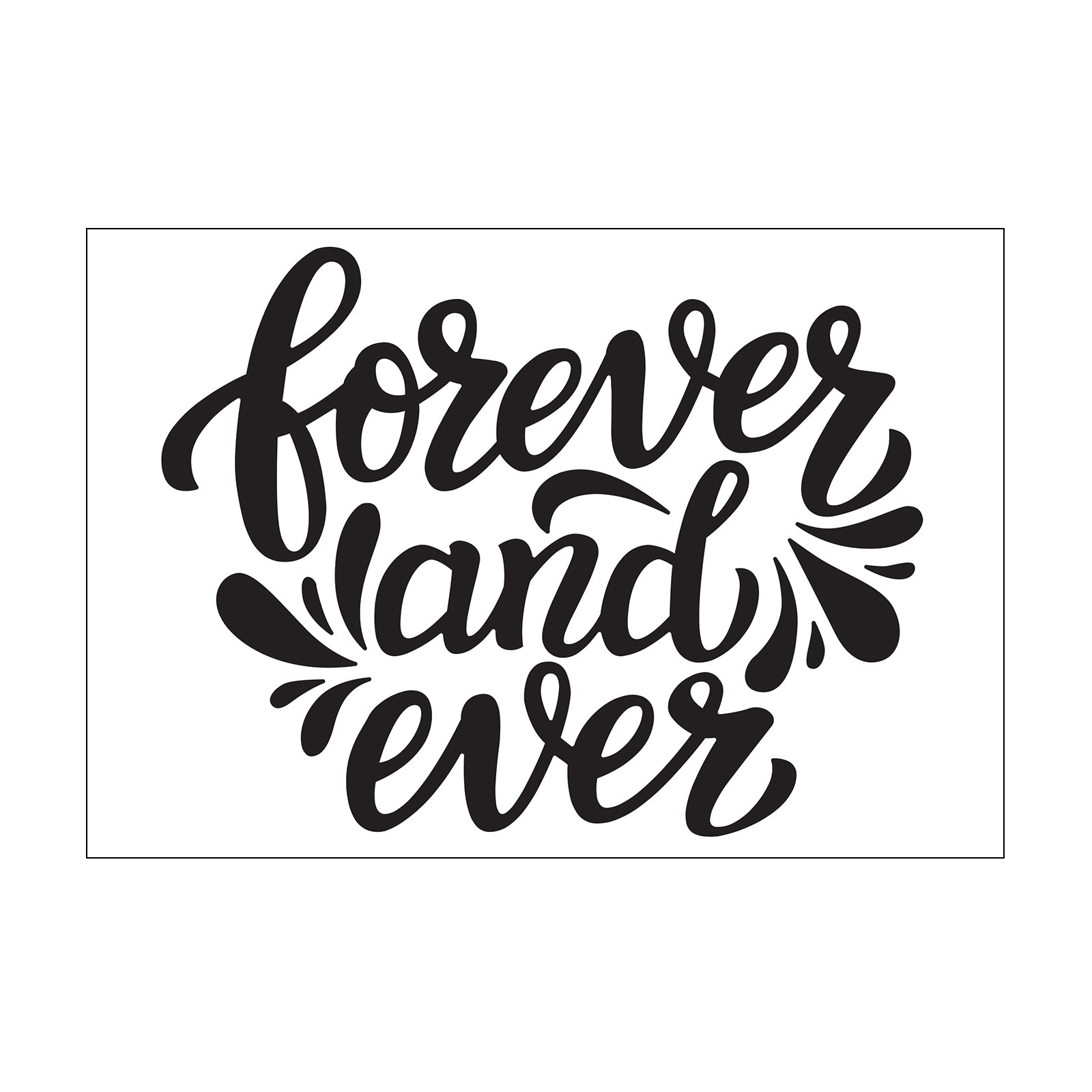 Vaessen creative • embossing folder forever ever
