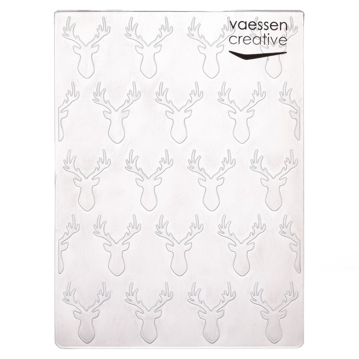 Vaessen creative • embossing folder hertenkoppen