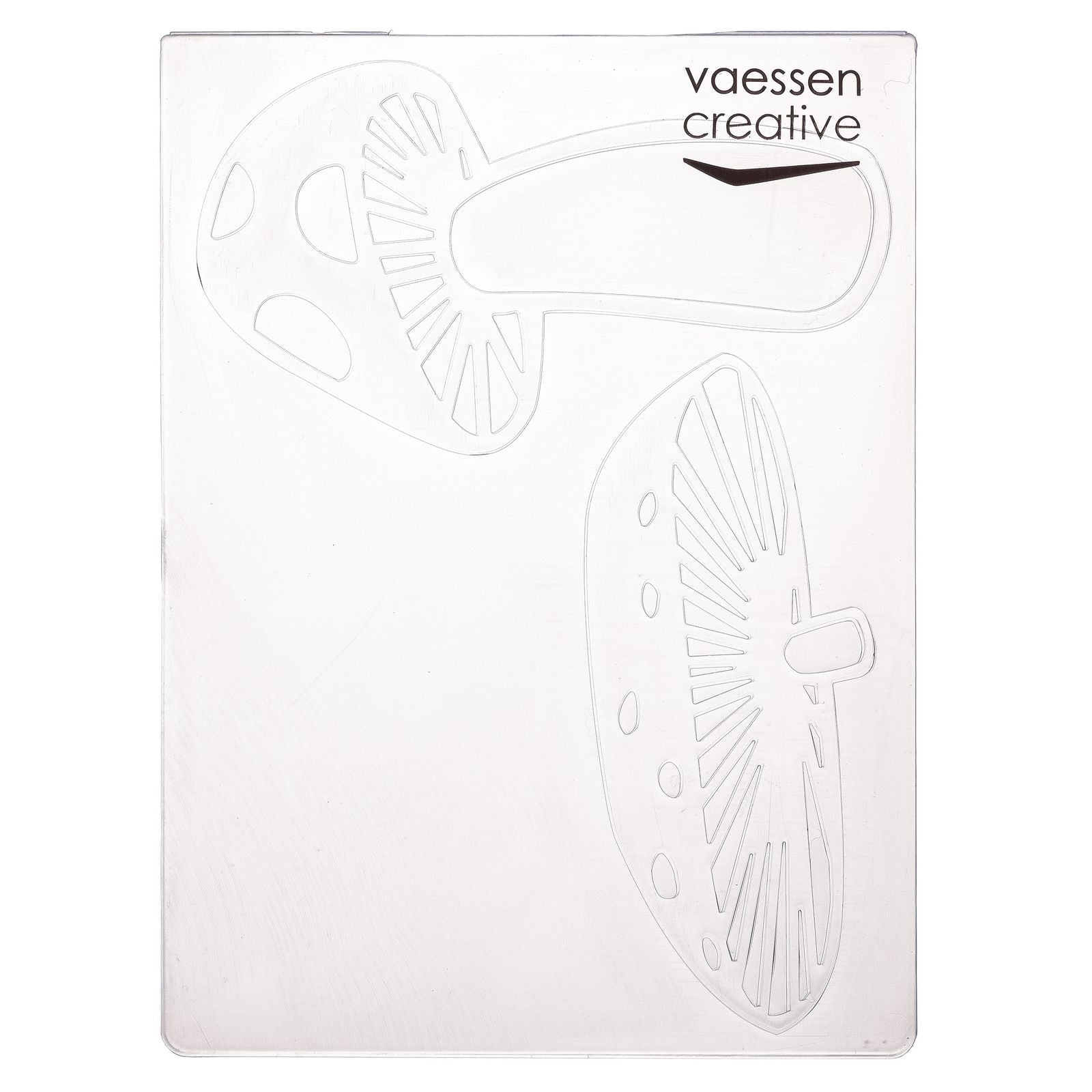 Vaessen creative • embossing folder paddestoelen