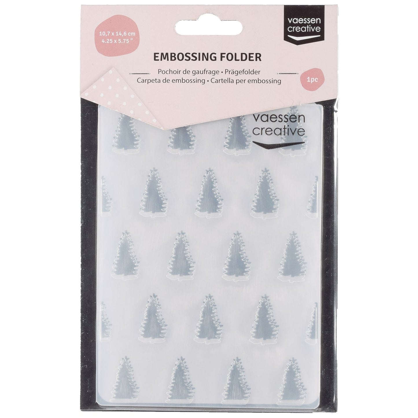 Vaessen creative • embossing folder evergreens