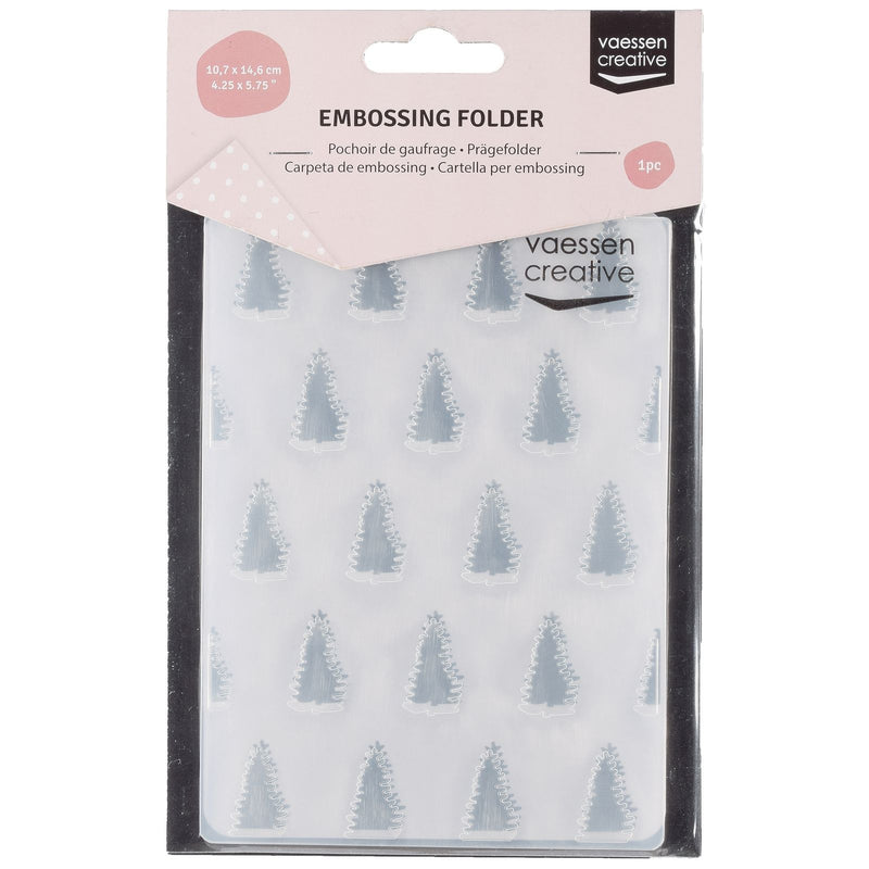 Vaessen creative • embossing folder evergreens