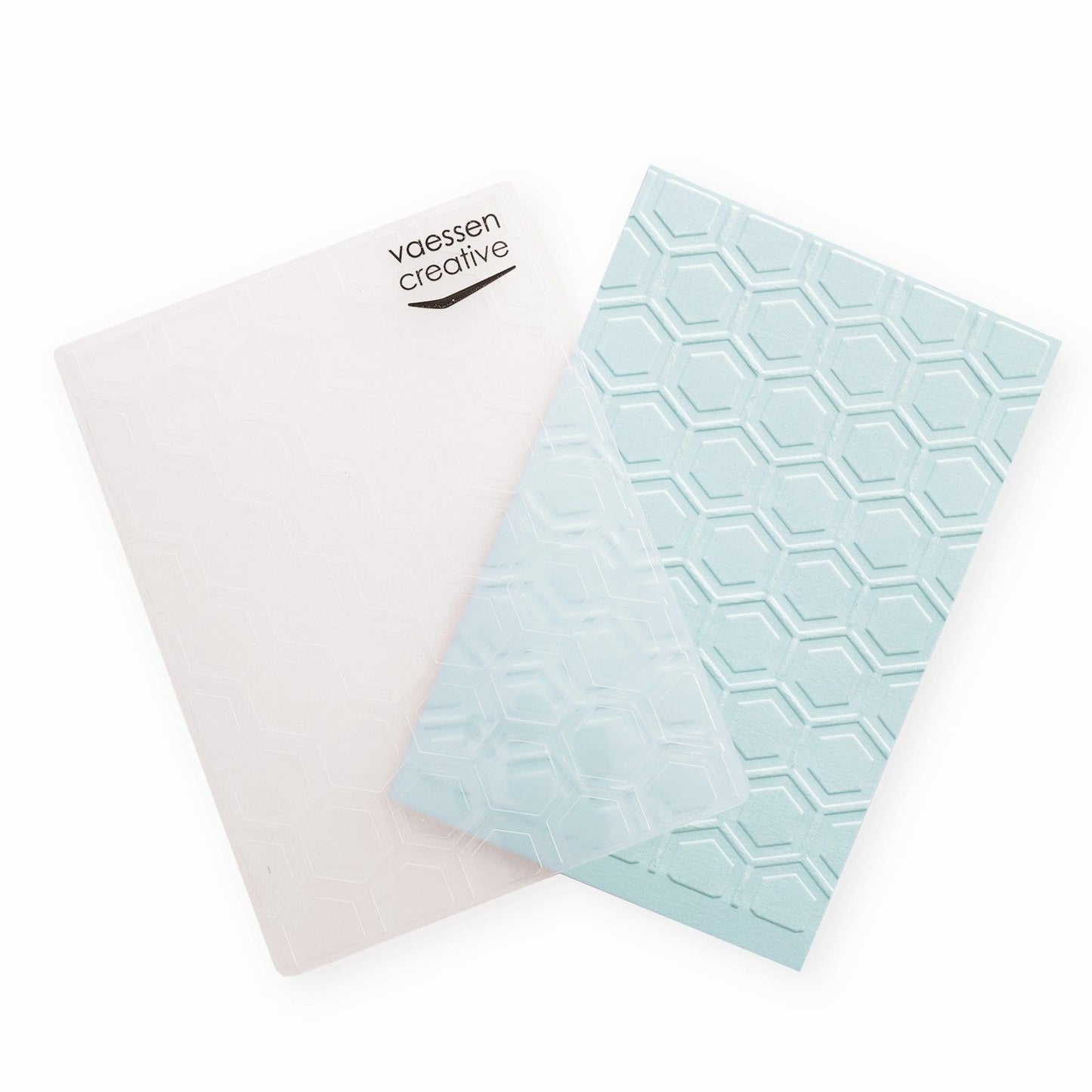 Vaessen creative • embossing folder honingraat dubbel