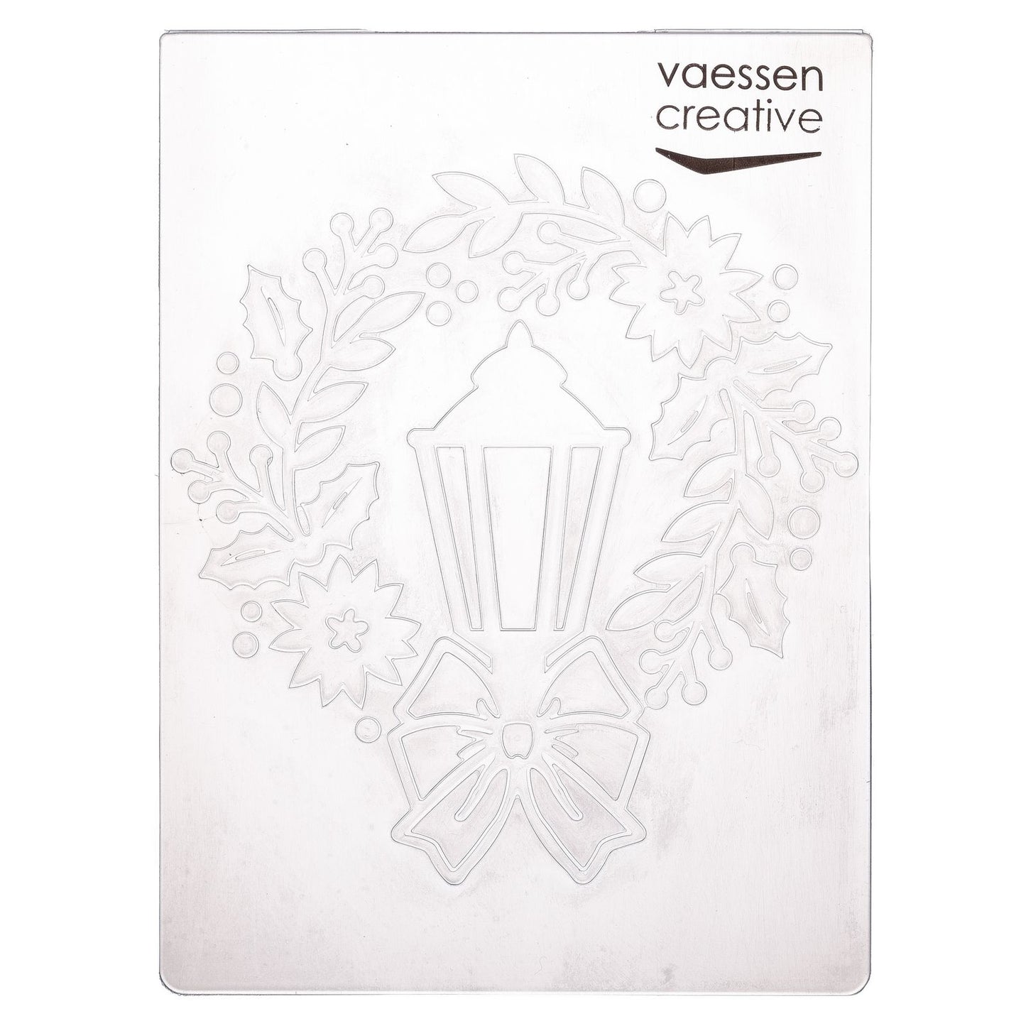 Vaessen creative • embossing folder lamp krans