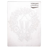 Vaessen creative • embossing folder lamp krans - afbeelding 2