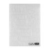 Vaessen creative • embossing folder inspirerende quotes