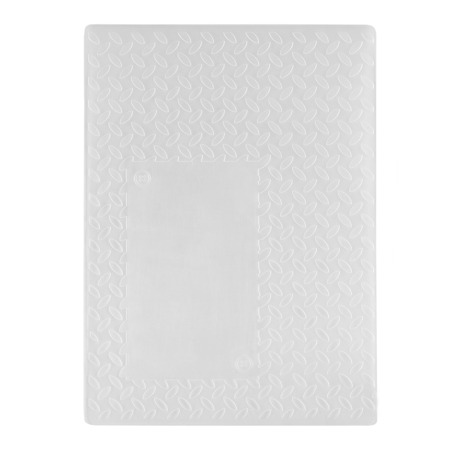 Vaessen creative • embossing folder ijzeren plaat