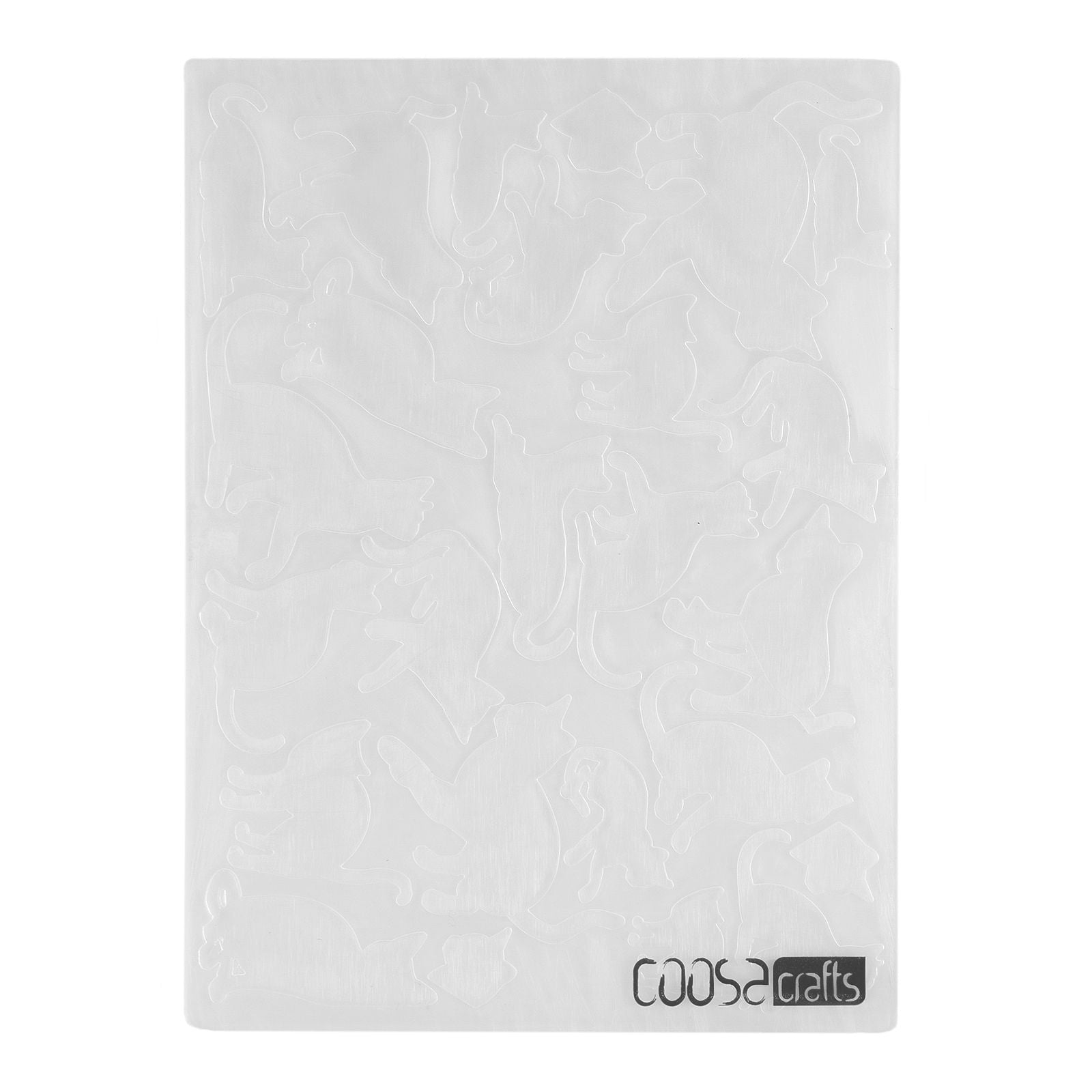 Vaessen creative • embossing folder katten