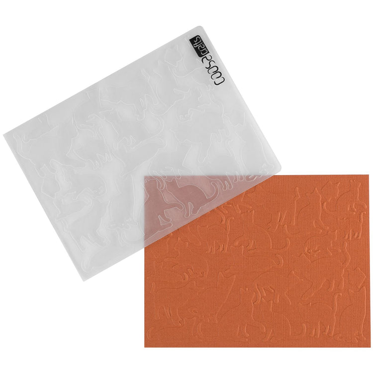 Vaessen creative • embossing folder katten